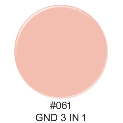 3-in-1 Nail Combo: Dip, Gel & Lacquer #061 | GND Canada® - CM Nails & Beauty Supply