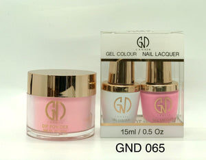 3-in-1 Nail Combo: Dip, Gel & Lacquer #065 | GND Canada® - CM Nails & Beauty Supply