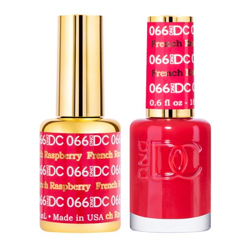 DC French Raspberry #066 - Gel Polish & Lacquer Duo - CM Nails & Beauty Supply