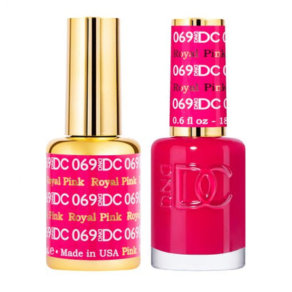 DC Royal Pink #069 - Gel Polish & Lacquer Duo - CM Nails & Beauty Supply