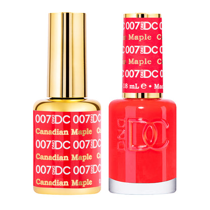 DC Canadian Maple #007 - Gel Polish & Lacquer Duo - CM Nails & Beauty Supply