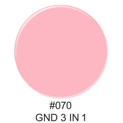 3-in-1 Nail Combo: Dip, Gel & Lacquer #070 | GND Canada® - CM Nails & Beauty Supply