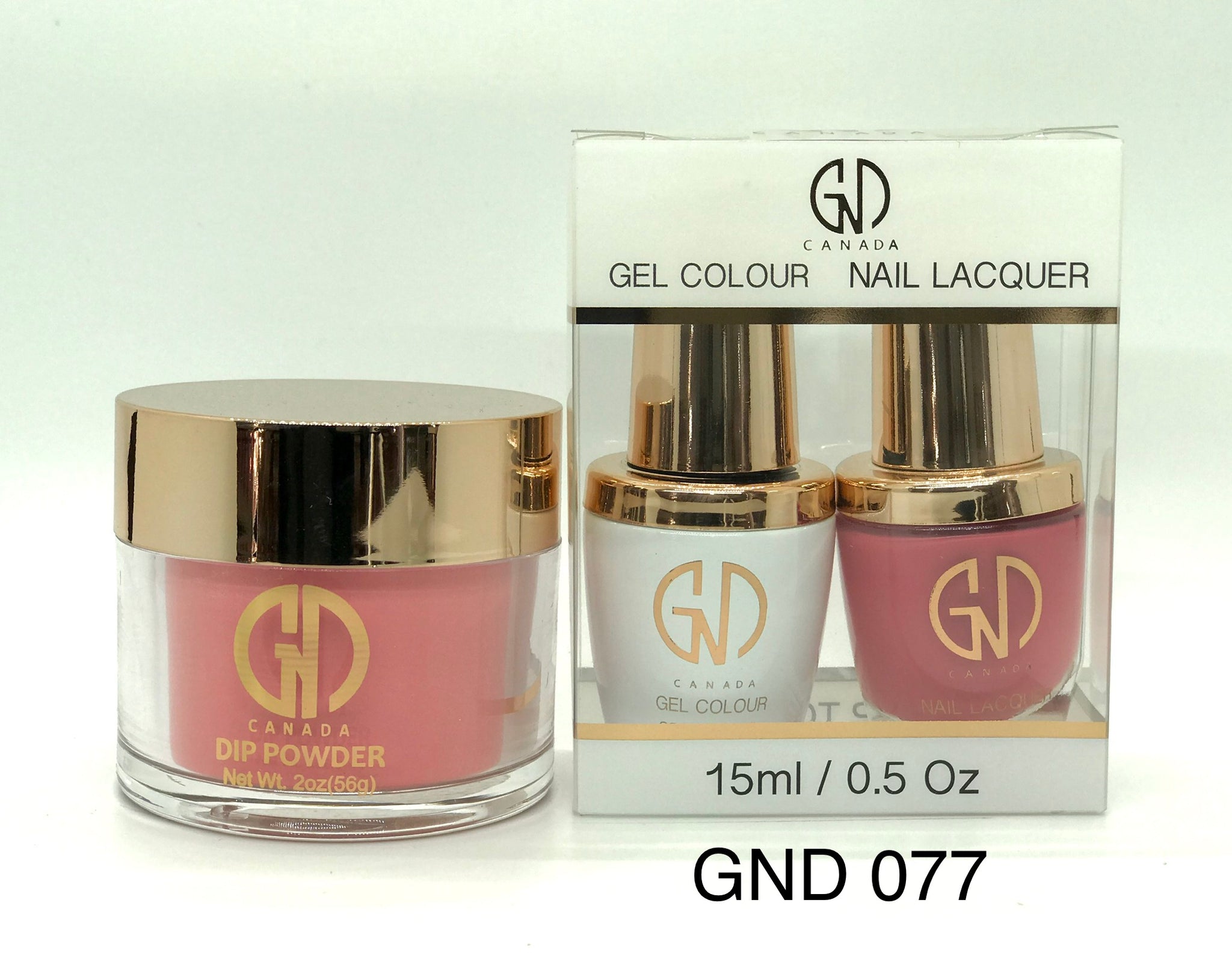 3-in-1 Nail Combo: Dip, Gel & Lacquer #077 | GND Canada® - CM Nails & Beauty Supply
