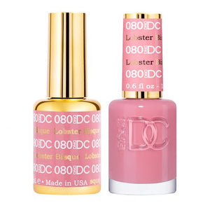 DC Lobster Bisque #080 - Gel Polish & Lacquer Duo - CM Nails & Beauty Supply
