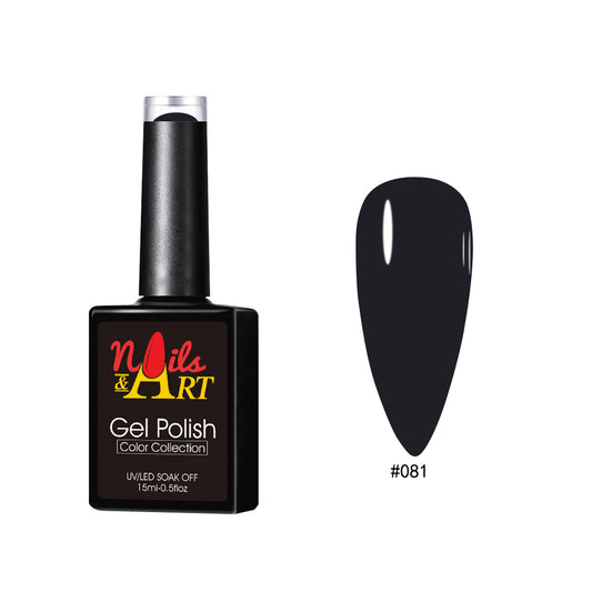Nails & Art - Gel Polish - Into The Night 081 - CM Nails & Beauty Supply