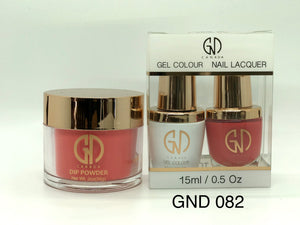 3-in-1 Nail Combo: Dip, Gel & Lacquer #082 | GND Canada® - CM Nails & Beauty Supply
