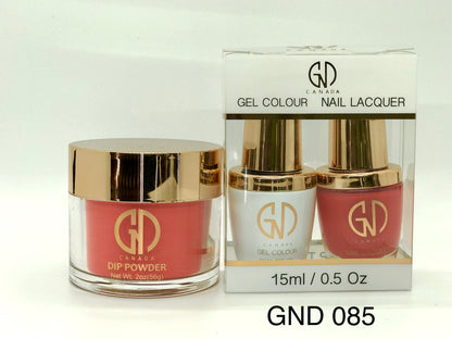 3-in-1 Nail Combo: Dip, Gel & Lacquer #085 | GND Canada® - CM Nails & Beauty Supply