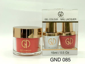 3-in-1 Nail Combo: Dip, Gel & Lacquer #085 | GND Canada® - CM Nails & Beauty Supply