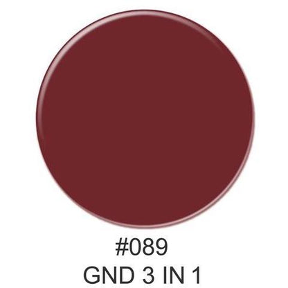 3-in-1 Nail Combo: Dip, Gel & Lacquer #089 | GND Canada® - CM Nails & Beauty Supply