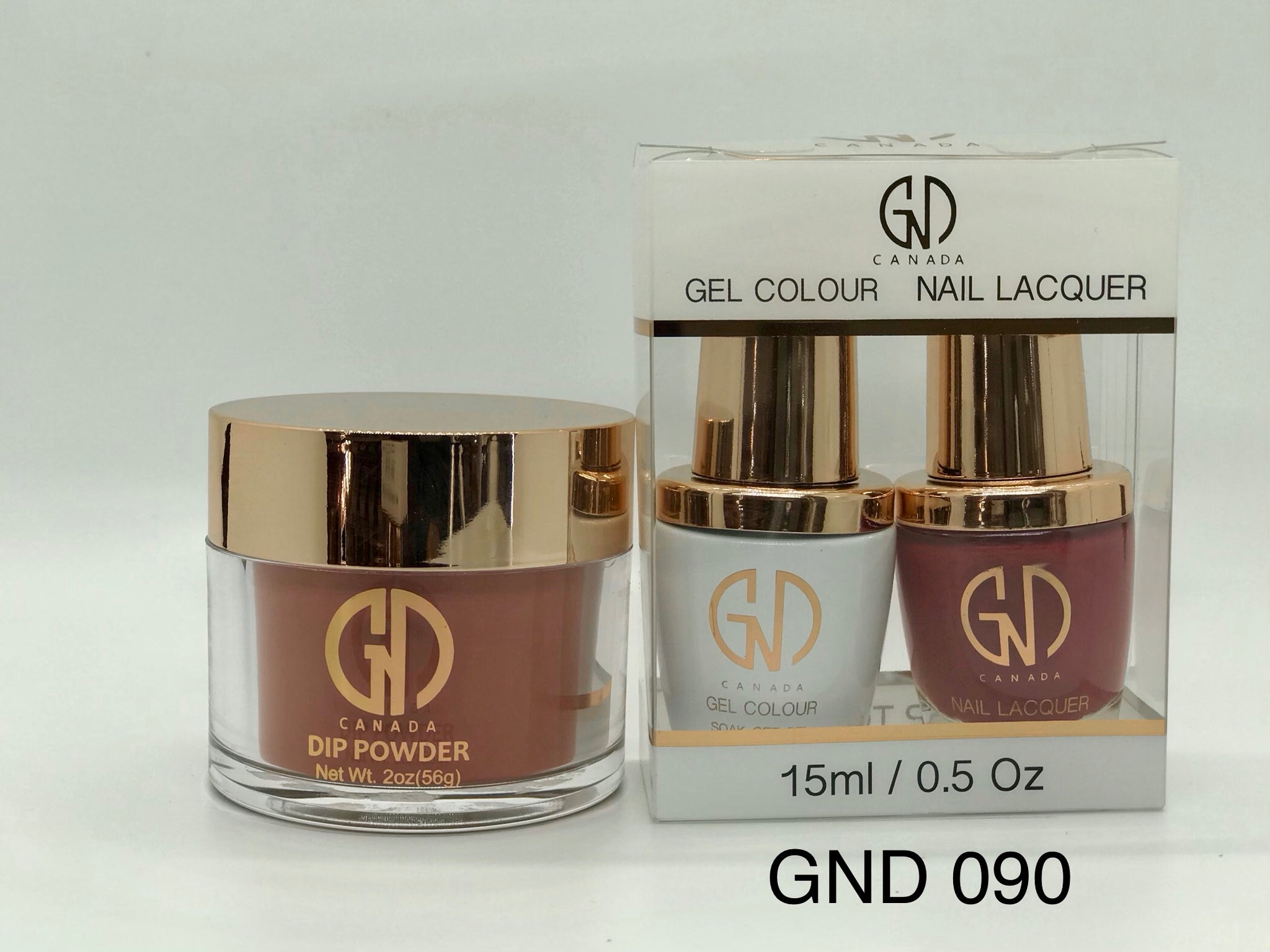3-in-1 Nail Combo: Dip, Gel & Lacquer #090 | GND Canada® - CM Nails & Beauty Supply