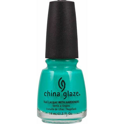 China Glaze Nail Lacquer- #1007 Turned Up Turquoise. - CM Nails & Beauty Supply