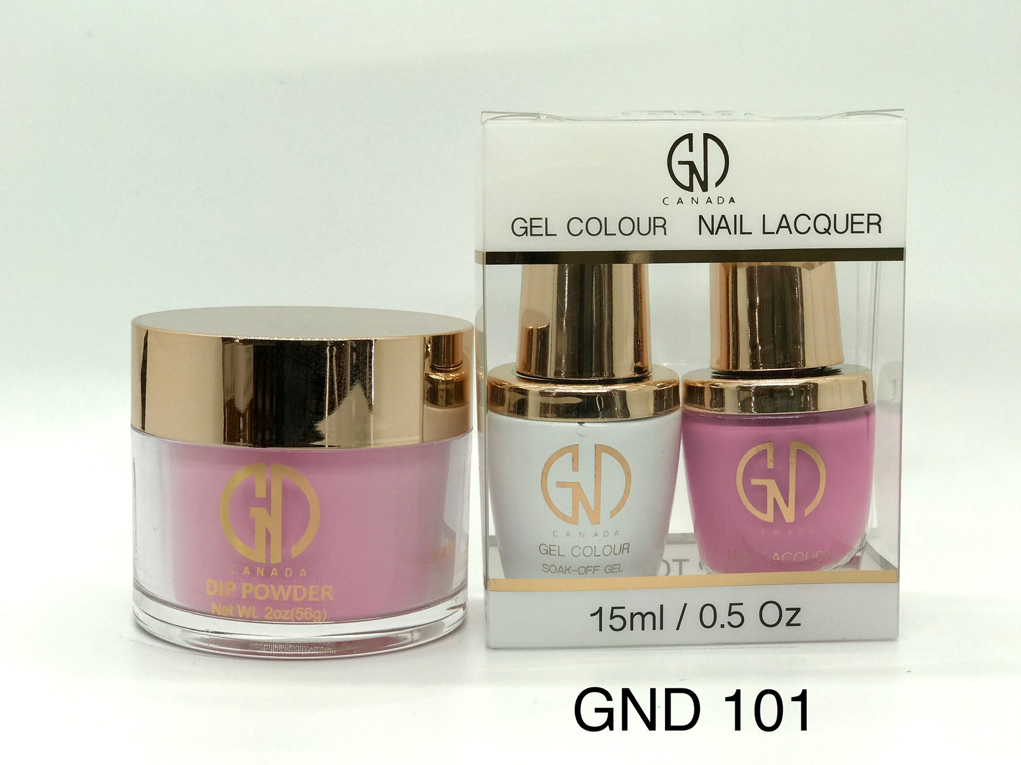 3-in-1 Nail Combo: Dip, Gel & Lacquer #101 | GND Canada® - CM Nails & Beauty Supply