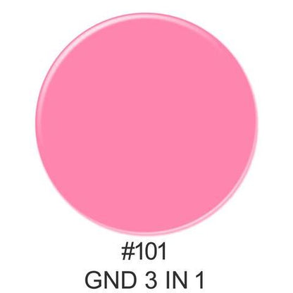 3-in-1 Nail Combo: Dip, Gel & Lacquer #101 | GND Canada® - CM Nails & Beauty Supply