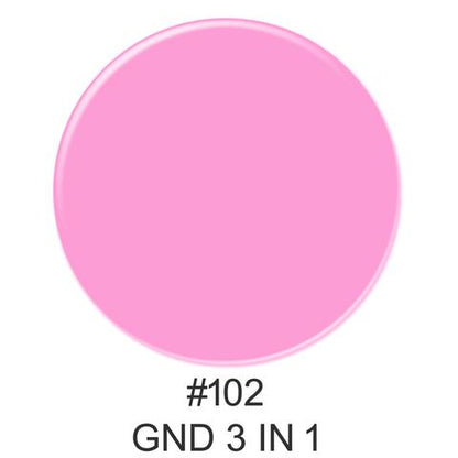 3-in-1 Nail Combo: Dip, Gel & Lacquer #102 | GND Canada® - CM Nails & Beauty Supply