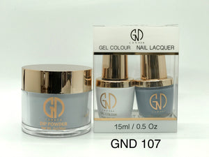 3-in-1 Nail Combo: Dip, Gel & Lacquer #107 | GND Canada® - CM Nails & Beauty Supply