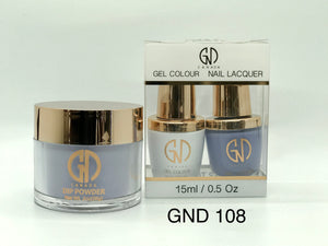 3-in-1 Nail Combo: Dip, Gel & Lacquer #108 | GND Canada® - CM Nails & Beauty Supply