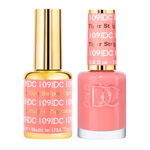 DC Tiger Stripes #109 - Gel Polish & Lacquer Duo - CM Nails & Beauty Supply