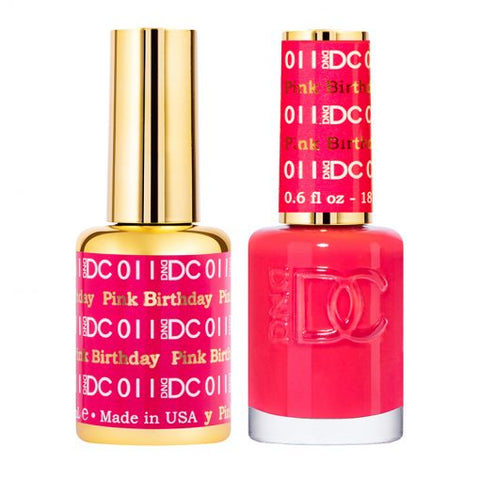 DC -Pink Birthday #011- Gel & Lacquer Duo