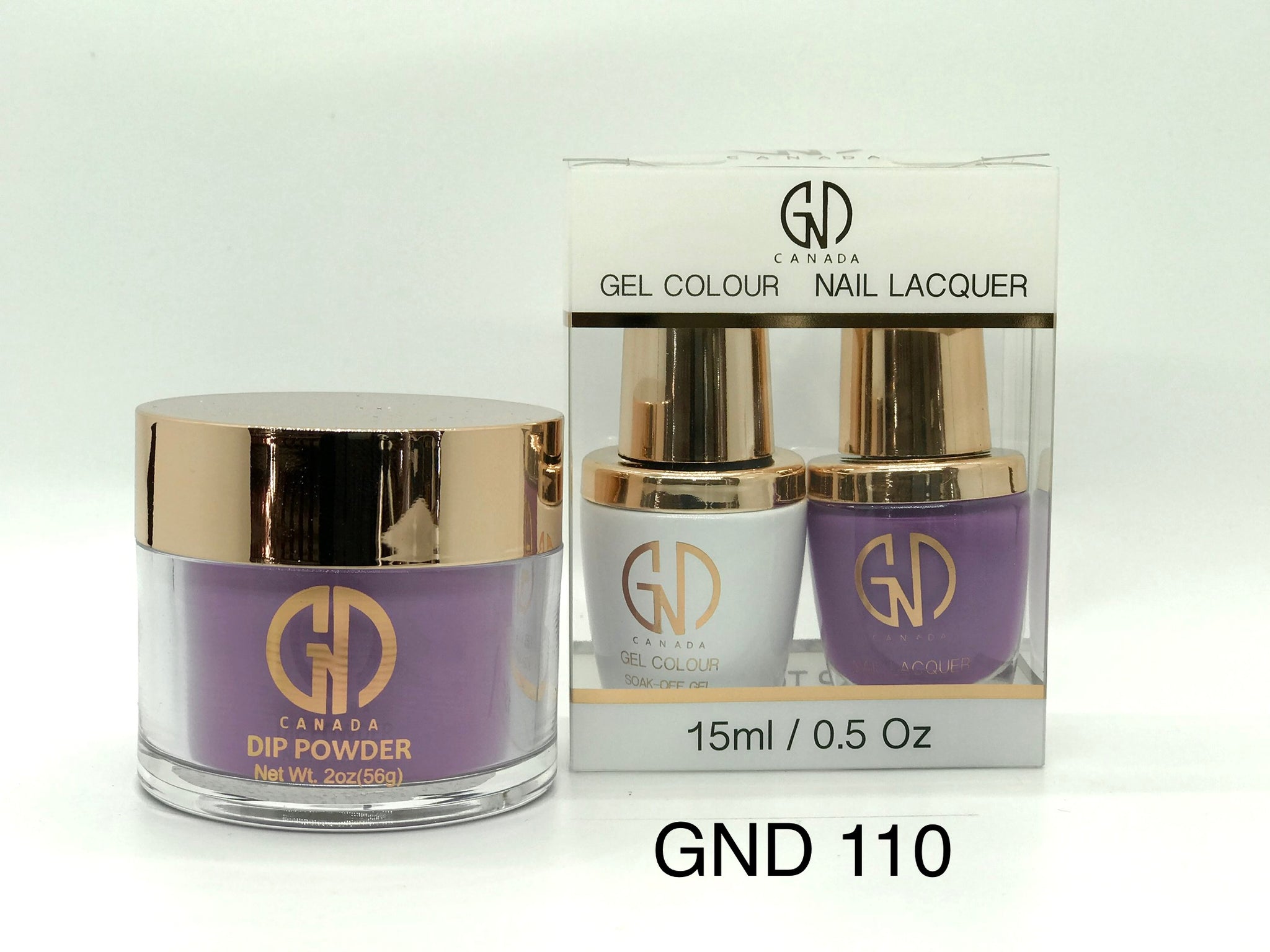 3-in-1 Nail Combo: Dip, Gel & Lacquer #110 | GND Canada® - CM Nails & Beauty Supply