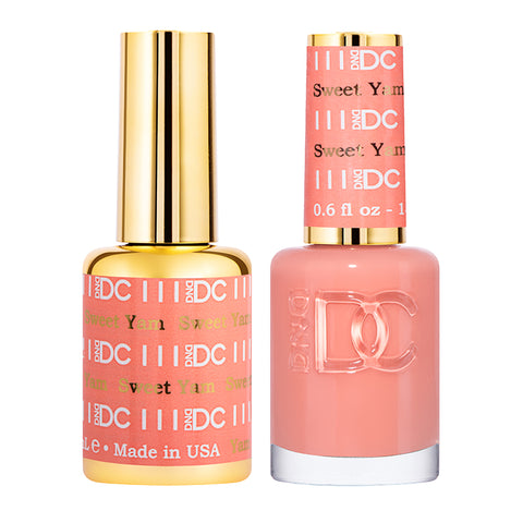 DND DC Duo Gel + Nail Lacquer (Sweet Yam #111)