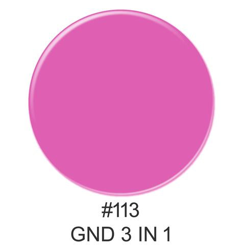 3-in-1 Nail Combo: Dip, Gel & Lacquer #113 | GND Canada® - CM Nails & Beauty Supply