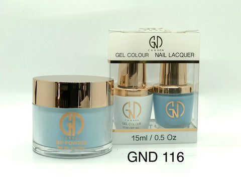 3-in-1 Nail Combo: Dip, Gel & Lacquer #117 | GND Canada® - CM Nails & Beauty Supply