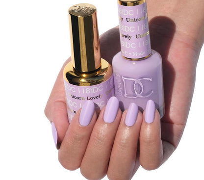 DC Unicorn Lovely #118 - Gel Polish & Lacquer Duo - CM Nails & Beauty Supply