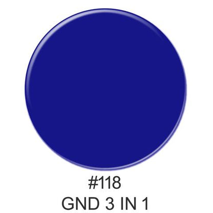 3-in-1 Nail Combo: Dip, Gel & Lacquer #118 | GND Canada® - CM Nails & Beauty Supply