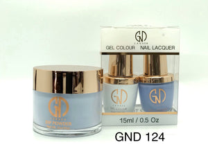 3-in-1 Nail Combo: Dip, Gel & Lacquer #124 | GND Canada® - CM Nails & Beauty Supply