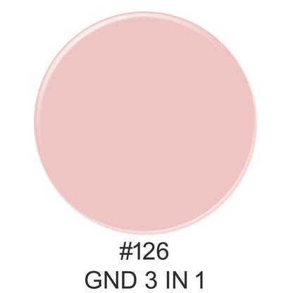 3-in-1 Nail Combo: Dip, Gel & Lacquer #126 | GND Canada® - CM Nails & Beauty Supply