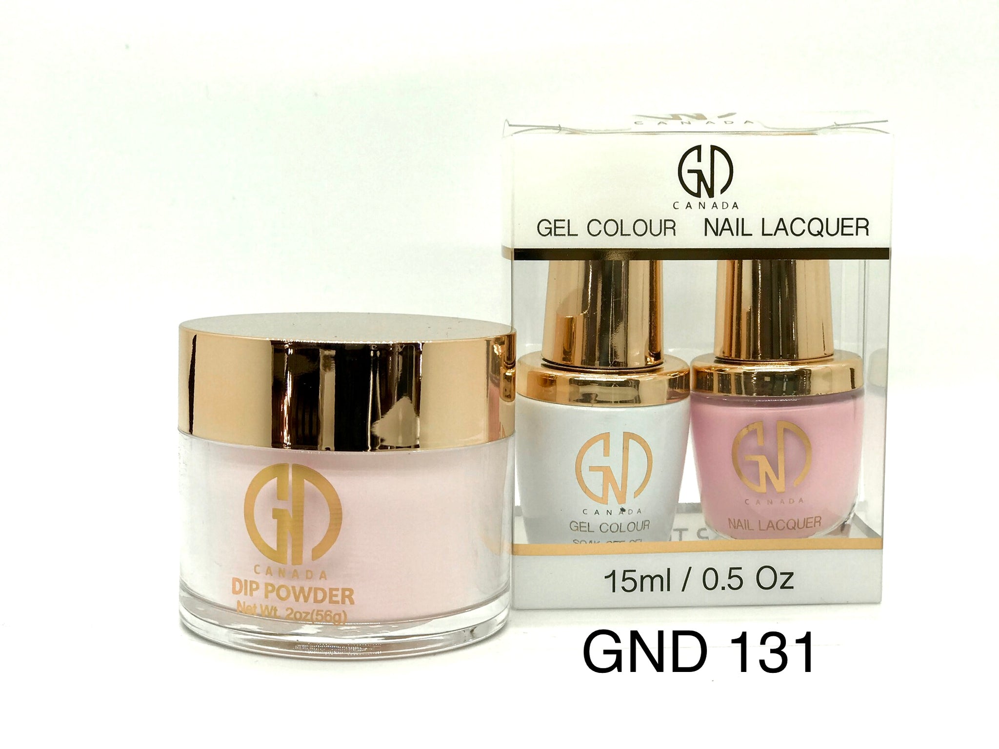3-in-1 Nail Combo: Dip, Gel & Lacquer #131 | GND Canada® - CM Nails & Beauty Supply