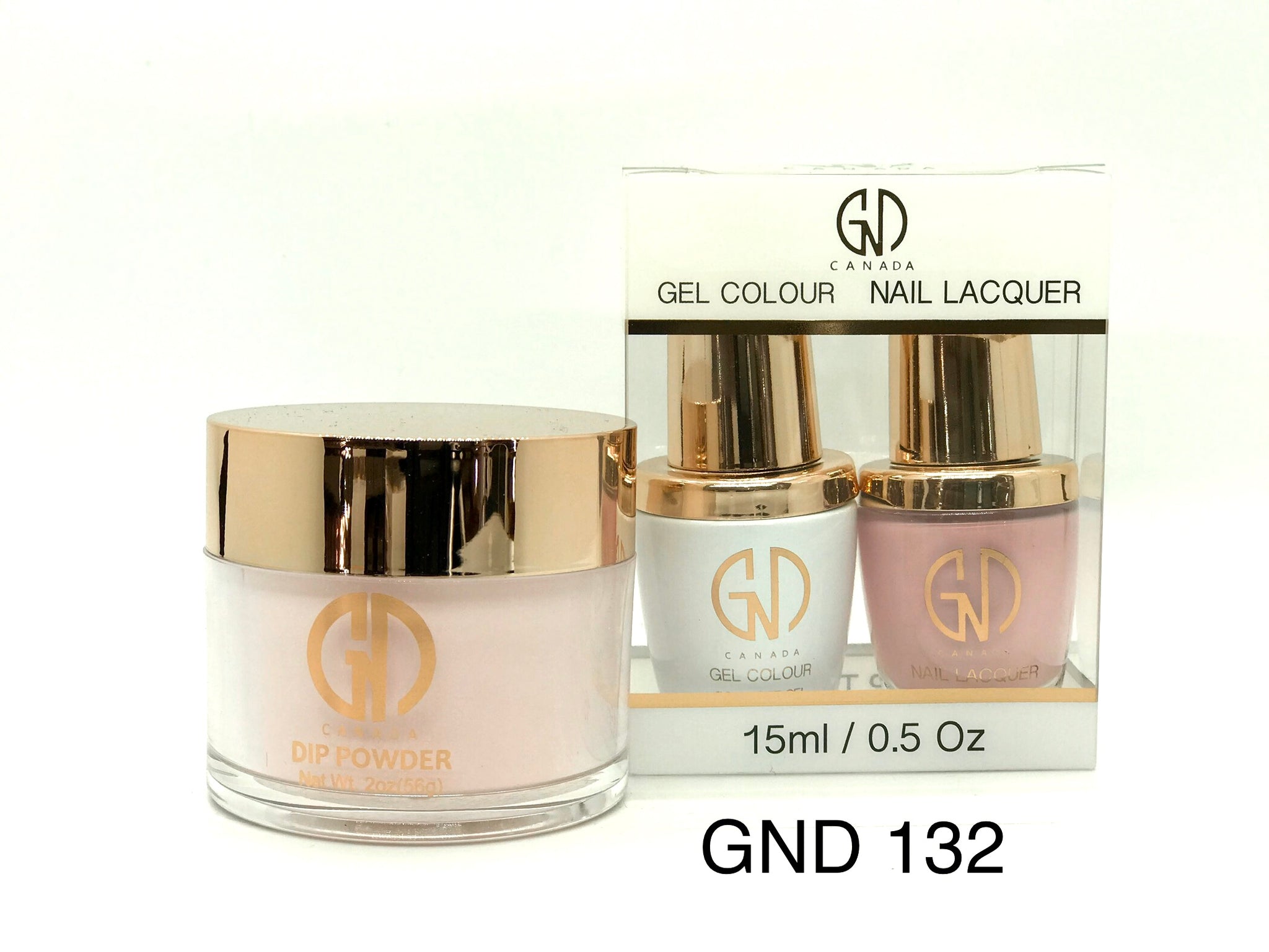 3-in-1 Nail Combo: Dip, Gel & Lacquer #132 | GND Canada® - CM Nails & Beauty Supply