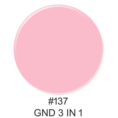 3-in-1 Nail Combo: Dip, Gel & Lacquer #137 | GND Canada® - CM Nails & Beauty Supply