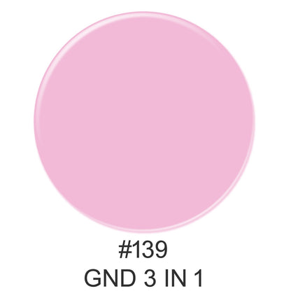 3-in-1 Nail Combo: Dip, Gel & Lacquer #139 | GND Canada® - CM Nails & Beauty Supply