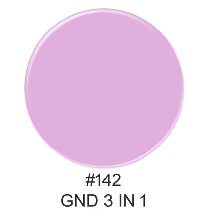 3-in-1 Nail Combo: Dip, Gel & Lacquer #142 | GND Canada® - CM Nails & Beauty Supply