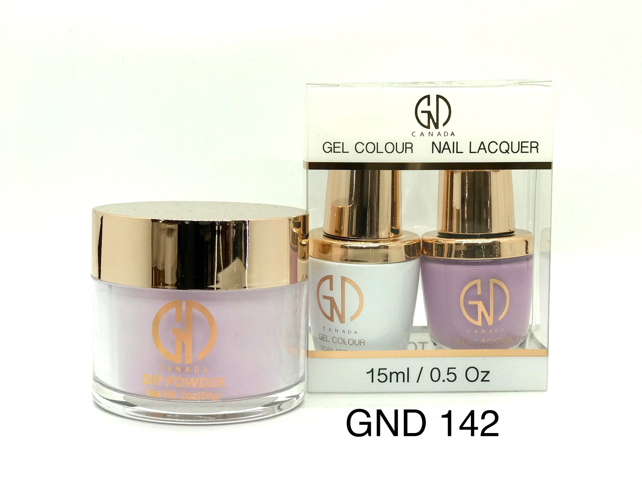 3-in-1 Nail Combo: Dip, Gel & Lacquer #142 | GND Canada® - CM Nails & Beauty Supply