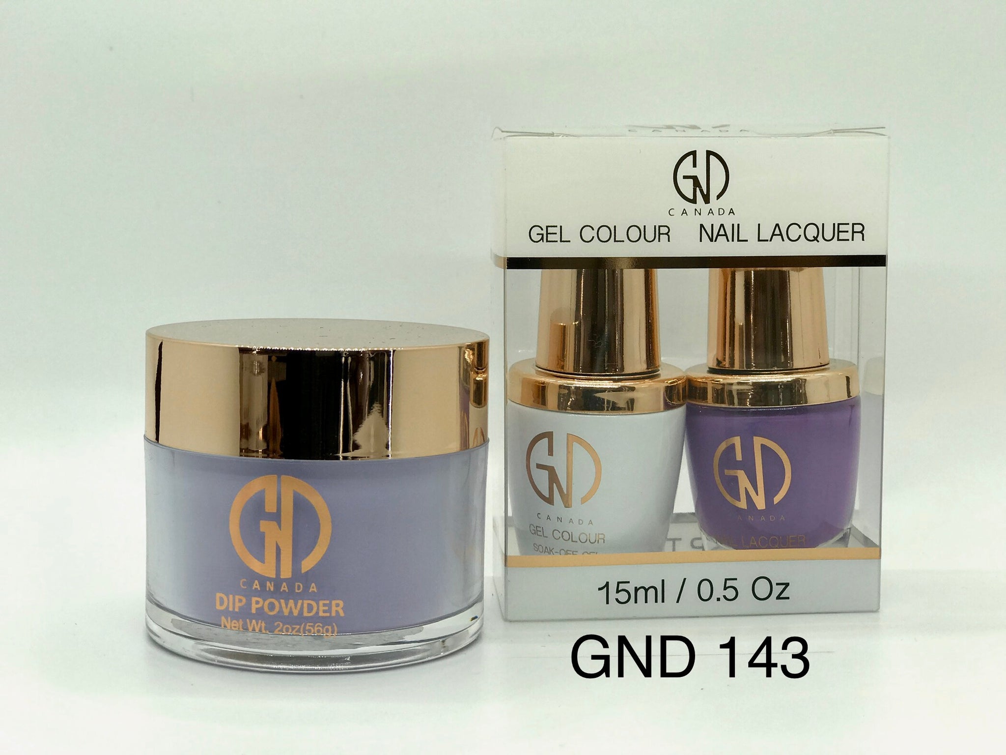 3-in-1 Nail Combo: Dip, Gel & Lacquer #143 | GND Canada® - CM Nails & Beauty Supply