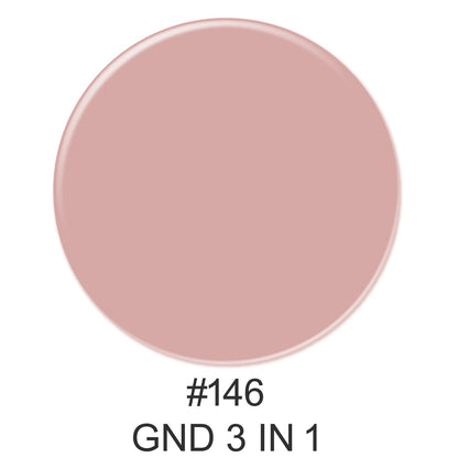 3-in-1 Nail Combo: Dip, Gel & Lacquer #146 | GND Canada® - CM Nails & Beauty Supply