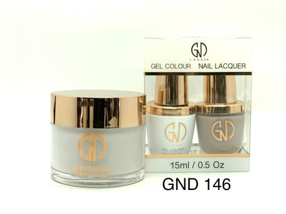 3-in-1 Nail Combo: Dip, Gel & Lacquer #146 | GND Canada® - CM Nails & Beauty Supply