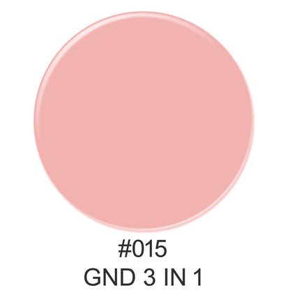 3-in-1 Nail Combo: Dip, Gel & Lacquer #015 | GND Canada® - CM Nails & Beauty Supply