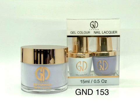 3-in-1 Nail Combo: Dip, Gel & Lacquer #153 | GND Canada® - CM Nails & Beauty Supply