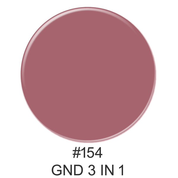 3-in-1 Nail Combo: Dip, Gel & Lacquer #154 | GND Canada® - CM Nails & Beauty Supply