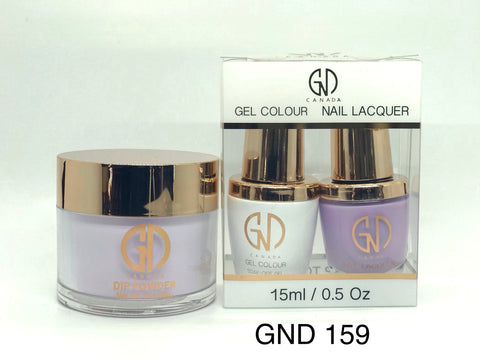 3-in-1 Nail Combo: Dip, Gel & Lacquer #159 | GND Canada® - CM Nails & Beauty Supply