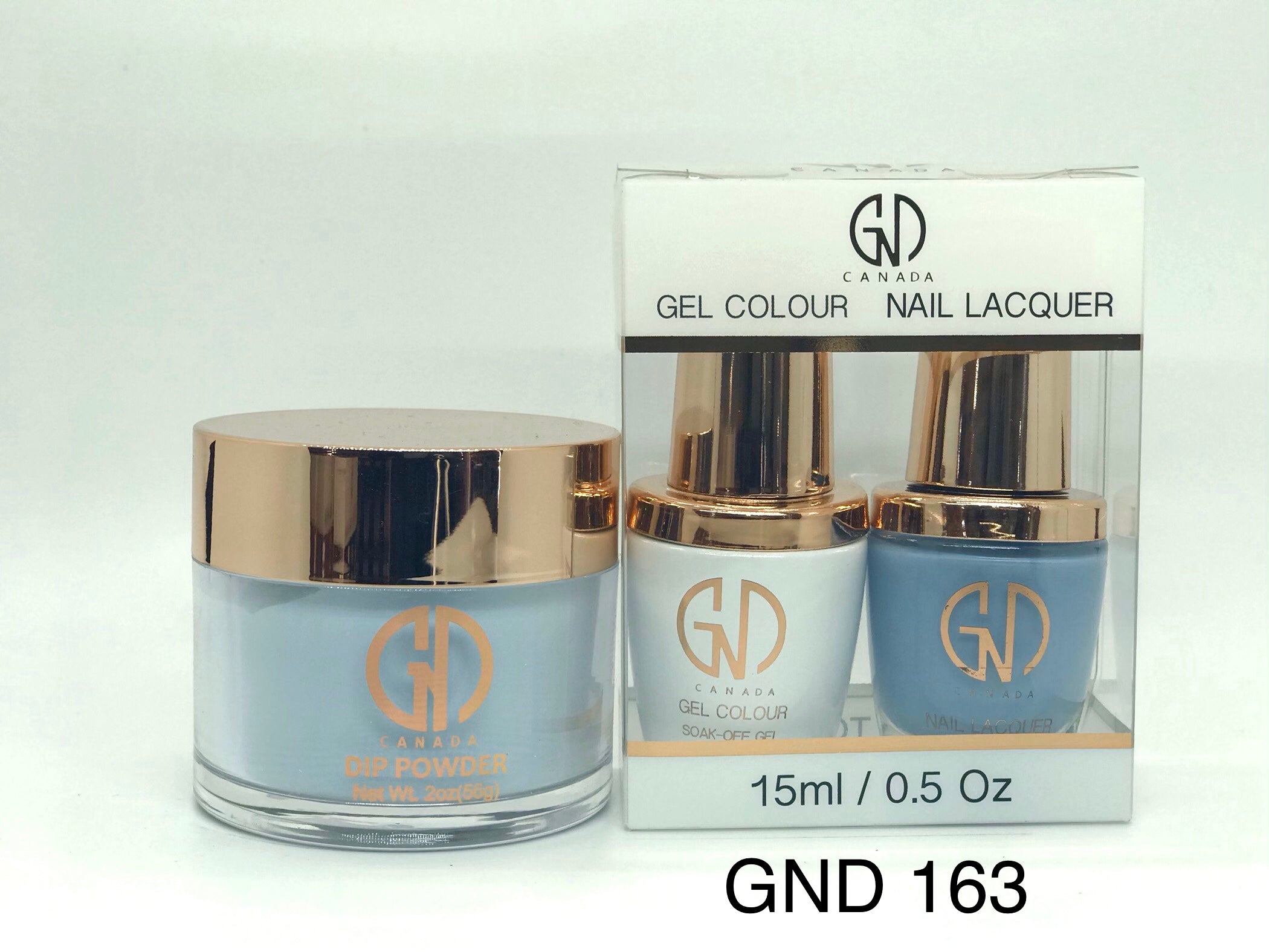 GND 3-in-1 Nail Combo: Dip, Gel & Lacquer #163 | CM NAILS SUPPLY – CM ...