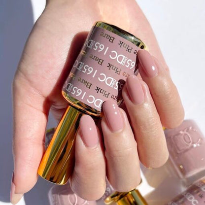 DC Bare Pink #165 - Gel Polish & Lacquer Duo - CM Nails & Beauty Supply