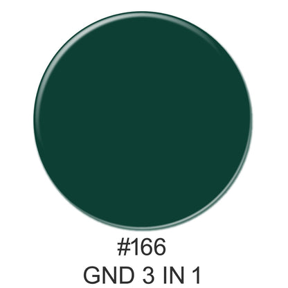 3-in-1 Nail Combo: Dip, Gel & Lacquer #166 | GND Canada® - CM Nails & Beauty Supply