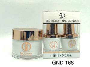 3-in-1 Nail Combo: Dip, Gel & Lacquer #168 | GND Canada® - CM Nails & Beauty Supply
