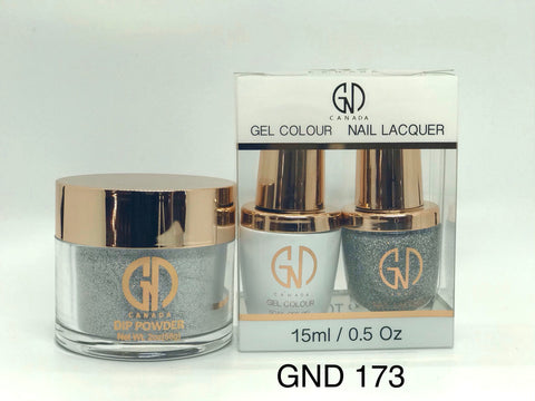 3-in-1 Nail Combo: Dip, Gel & Lacquer #173 | GND Canada® - CM Nails & Beauty Supply