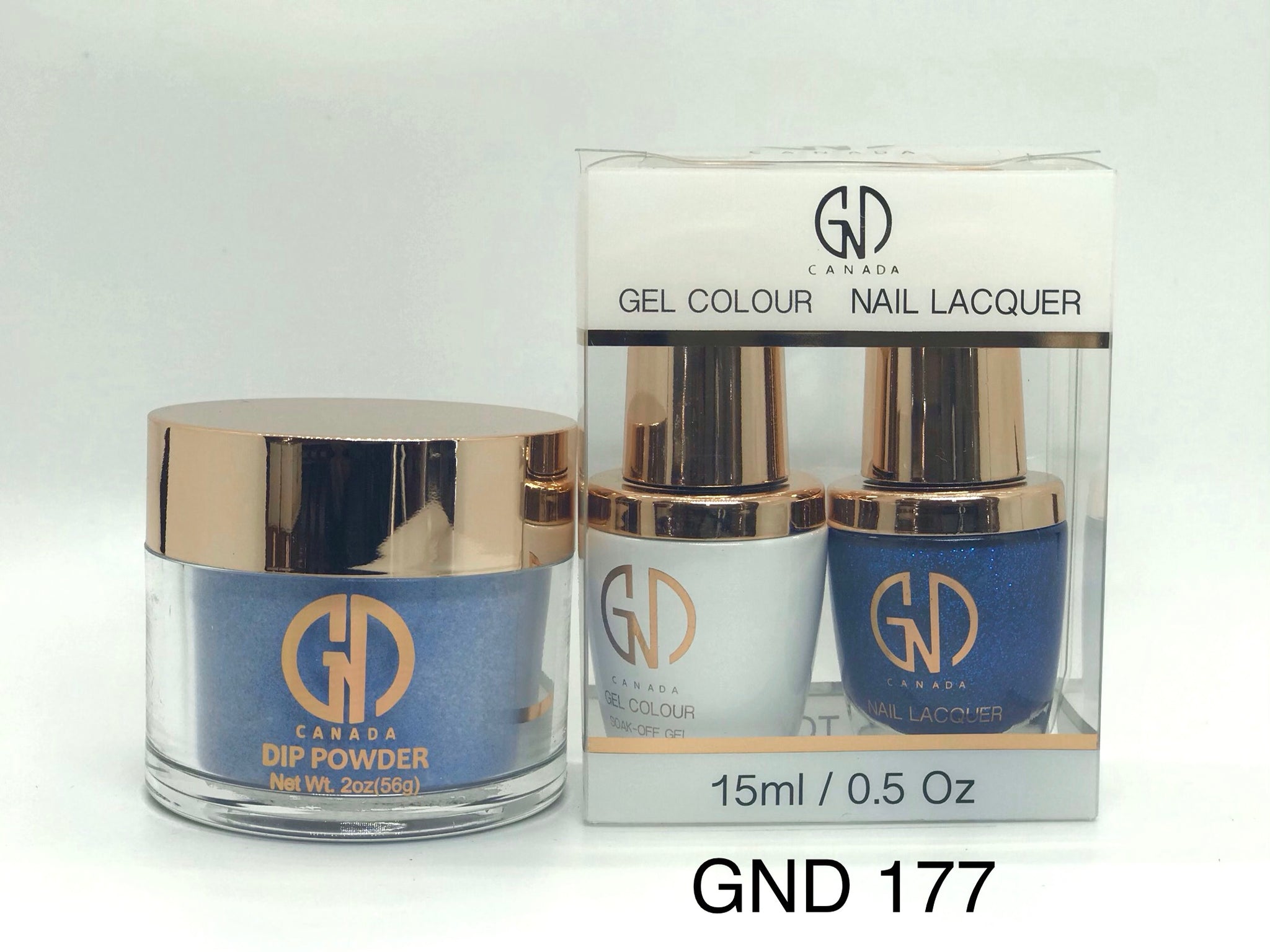 3-in-1 Nail Combo: Dip, Gel & Lacquer #177 | GND Canada® - CM Nails & Beauty Supply