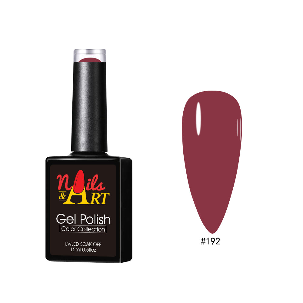 Nails & Art - Gel Polish - 192 Dusty Rose - CM Nails & Beauty Supply